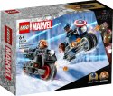 LEGO Klocki Super Heroes 76260 Marvel Motocykle Czarnej Wdowy i Kapitana Ameryki