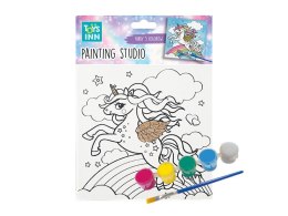 Stnux Zestaw do malowania Canvas Unicorn Rainbow