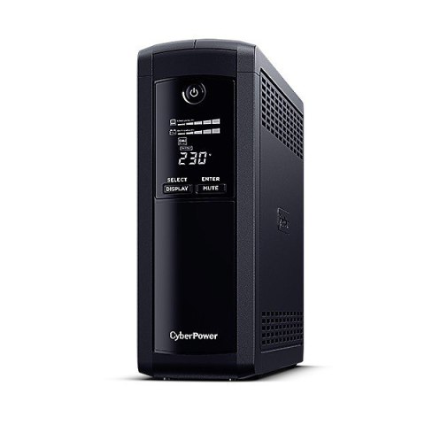 CyberPower Zasilacz awaryjny UPS VP1200ELCD-FR 1200VA / 720W / 5xFR / AVR / LCD / RJ45