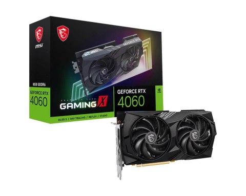 MSI Karta graficzna GeForce RTX 4060 Gaming X 8G 8GB GDDR6 128bit 3DP