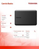 Toshiba Dysk twardy Canvio Basics 2.5 2TB USB 3.0 2022 czarny