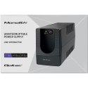 Qoltec Zasilacz awaryjny UPS | Monolith | 650VA | 360W