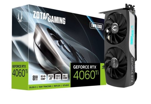 ZOTAC Karta graficzna GeForce RTX 4060 Ti Twin Edge 8GB GDDR6 128bit