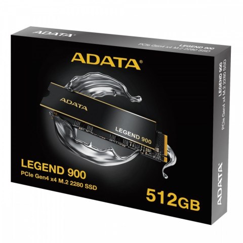 Adata Dysk SSD Legend 900 512GB PCIe 4x4 6.2/2.3 GB/s M2