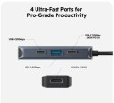 HyperDrive Koncentrator HyperDrive Next 4 Port USB-C Hub HDMI/4K60Hz/Mac/PC/Chromebook/ 100W PD/Pass-Through