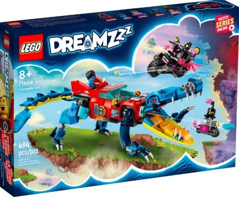 LEGO Klocki DREAMZzz 71458 Krokodylowy samochód