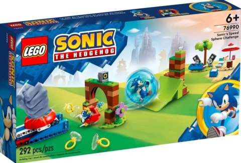 LEGO Klocki Sonic 76990 Wyzwanie z pędzącą kulą