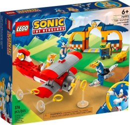 LEGO Klocki Sonic 76991 Tails z warsztatem i samolot Tornado