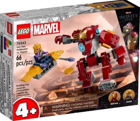 LEGO Klocki Super Heroes 76263 Hulkbuster Iron Mana vs. Thanos