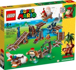 LEGO Klocki Super Mario 71425 Przejażdżka wagonikiem Diddy Konga - zestaw rozszerzający