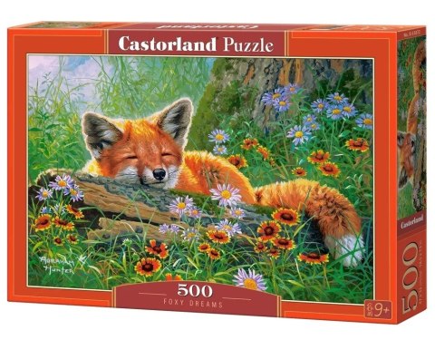 Castor Puzzle 500 elementów Lis śpiący