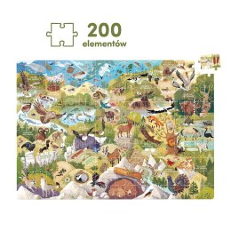 CzuCzu Puzzle Dzikie puzzle - Parki Narodowe 200 elementów