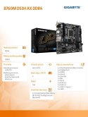 Gigabyte Płyta główna B760M DS3H AX DDR4 s1700 4DDR4 HDMI mATX