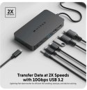 HyperDrive Koncentrator HyperDrive Dual 4K HDMI 7 Port USB-C Hub M1&M2 MacBook/PC/Chromebook/2xHDMI/miniJack