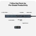 HyperDrive Koncentrator HyperDrive Next 7-Port USB-C Hub HDMI/4K60Hz/SD/RJ45/100W PD Pas-trought