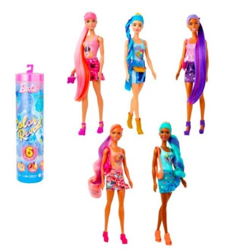 Mattel Lalka BARBIE Color Reveal seria Totally Denim