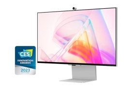 Samsung Monitor 27 cali Viewfinity S90PC IPS 5120x2880 5K/UHD+ 16:9 1xminiDP 1xTB4.0 (90W/15W) 3xUSB3.0 WiFi/BT 5ms 60 Hz HAS+PIV gł. pł