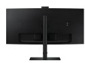 Samsung Monitor 34 cale ViewFinity S65VC VA 3440x1440 UWQHD 21:9 1xHDMI 1xDP 1xUSB-C (90W) 2xUSB 3.0 LAN (RJ45) 5ms HAS Webcam głośniki 