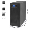 Qoltec Zasilacz awaryjny UPS | On-line | Pure Sine Wave | 6kVA | 4.8kW |LCD | USB