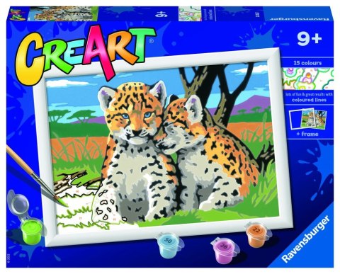 Ravensburger Polska Malowanka CreArt dla dzieci Jaguary