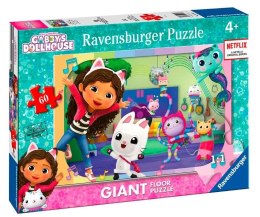 Ravensburger Polska Puzzle 60 elementów Gigant Koci Domek Gabi