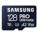 Samsung Karta pamięci microSD MB-MY128SB/WW Pro Ultimate 128GB + czytnik