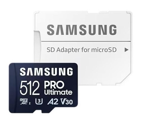 Samsung Karta pamięci microSD MB-MY512SA/WW Pro Ultimate 512GB + Adapter