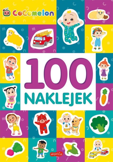 Harper Collins Książeczka Cocomelon. 100 naklejek