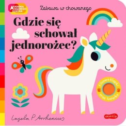 Harper Collins Książeczka Gdzie się schował jednorożec? Akademia Mądrego Dziecka. Zabawa w chowanego