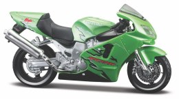 Maisto Model metalowy Motocykl Kawasaki Ninja ZR-12R 1/18 z podstawką