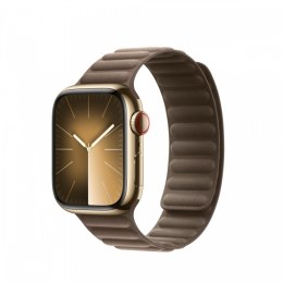 Apple Pasek karbowany magnetyczny w kolorze jasnobeżowym do koperty 41 mm - rozmiar M/L