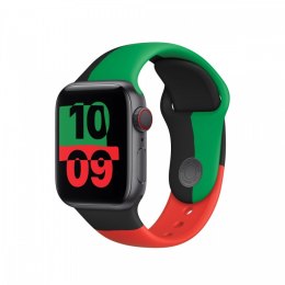 Apple Pasek sportowy Black Unity do koperty 44 mm - rozmiar S/M