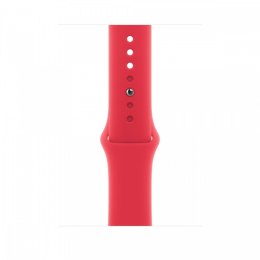 Apple Pasek sportowy z edycji (PRODUCT)RED do koperty 45 mm - rozmiar M/L