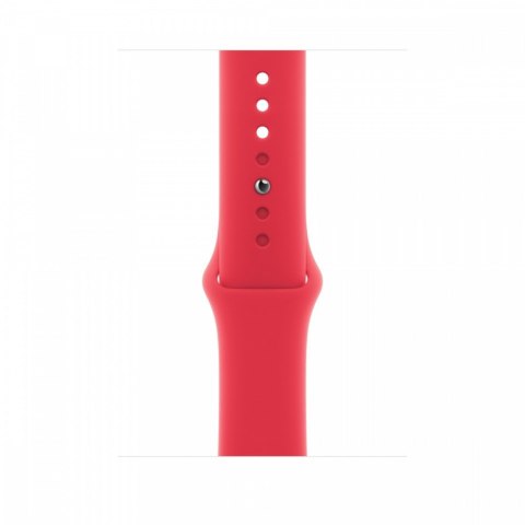 Apple Pasek sportowy z edycji (PRODUCT)RED do koperty 45 mm - rozmiar M/L