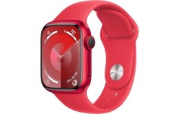 Apple Watch Series 9 GPS + Cellular, 41mm Koperta z aluminium z edycji (PRODUCT)RED z paskiem sportowym z edycji (PRODUCT)RED - M/L