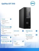 Dell Komputer Optiplex SFF Core i5-13500/8GB/512GB SSD/Integrated/No Wifi/Kb/Mouse/W11Pro