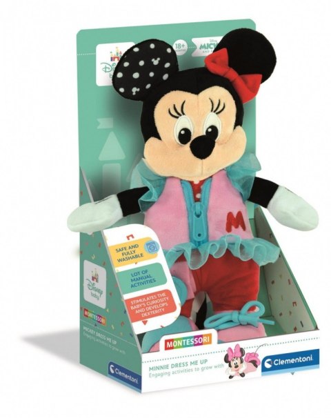 Clementoni Maskotka Pluszowa Baby Minnie