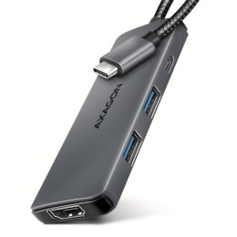 AXAGON HMC-5H8K Wieloportowy hub 2x USB-A, 1x USB-C, 8K HDMI, USB 3.2 Gen 1 hub, PD 100W, 15cm USB-C kabel