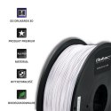 Qoltec Profesjonalny filament do druku 3D | PLA PRO | 1.75mm | 1kg | Biały