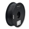 Qoltec Profesjonalny filament do druku 3D | PLA PRO | 1.75mm | 1kg | Czarny