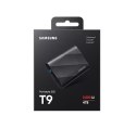 Samsung Dysk zewnętrzny SSD T9 4TB USB3.2 GEN.2 czarny