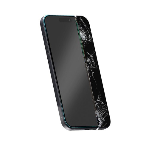 CRONG Niepękające szkło hybrydowe Nano Glass iPhone 16 Plus / iPhone 15 Plus