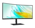 Samsung Monitor 34 cale ViewFinity S65UA VA 3440x1440 UWQHD 21:9 1xHDMI 1xDP 1xUSB-C(90W) 3xUSB 3.0 LAN (RJ45) 5ms 100Hz HAS+PIVOT zakrz