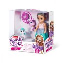 ZURU Sparkle Girlz Lalka Księżniczka 4,7 cala ze zwierzątkami