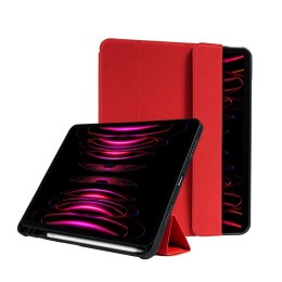 CRONG Etui FlexFolio iPad Pro 11 (2022-2021)/iPad Air 11 (2024)/iPad Air 10.9 (5-4 gen.) z funkcją Apple Pencil czerwone