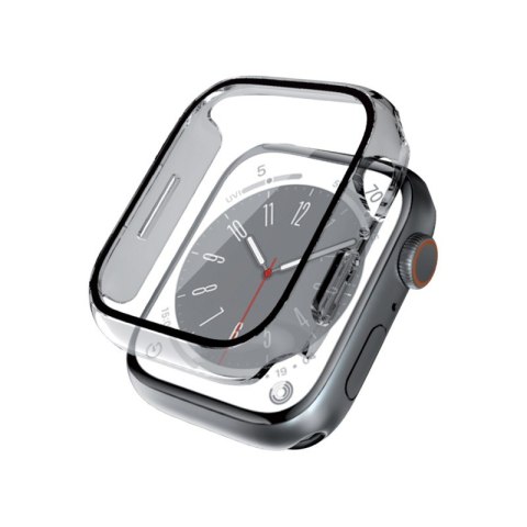 CRONG Etui ze szkłem Hybrid Watch Case Apple Watch 45mm Clear