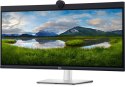 Dell Monitor P3424WEB 34 cale IPS Zakrzywiony WQHD (3440x1440)/21:9/HDMI/DP/USB-C/RJ-45/Kamera/Głośniki/Mikrofon/3Y