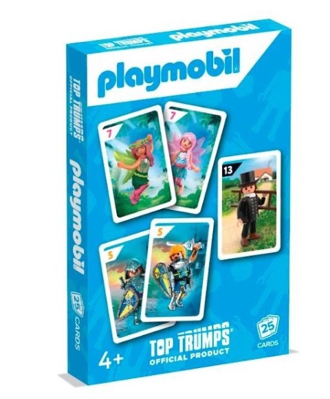 Winning Moves Gra Top Trumps Piotruś Playmobil