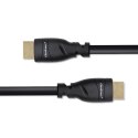 Qoltec Kabel HDMI v2.1 Ultra High Speed 8K | 60Hz | 26AWG | 5m Złoty