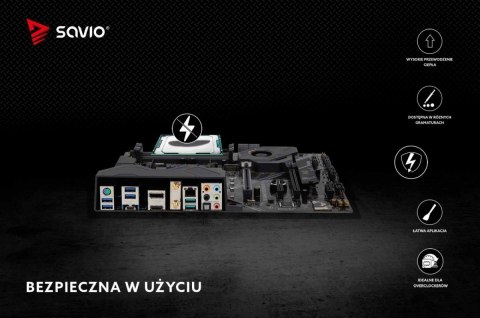 Savio Pasta termoprzewodząca 14,5W/m-K 2g TG-04